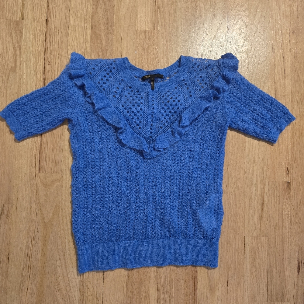 MAJE blue Sweater